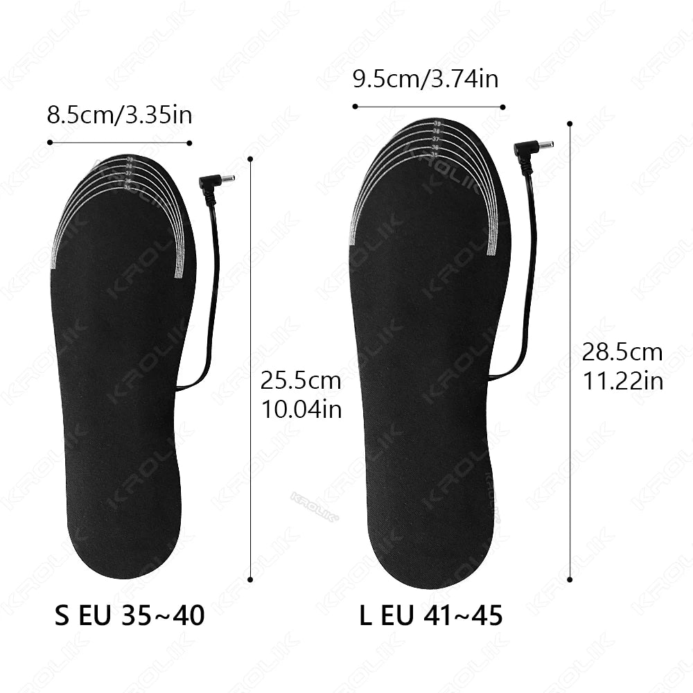 USB Heated Shoe Insoles