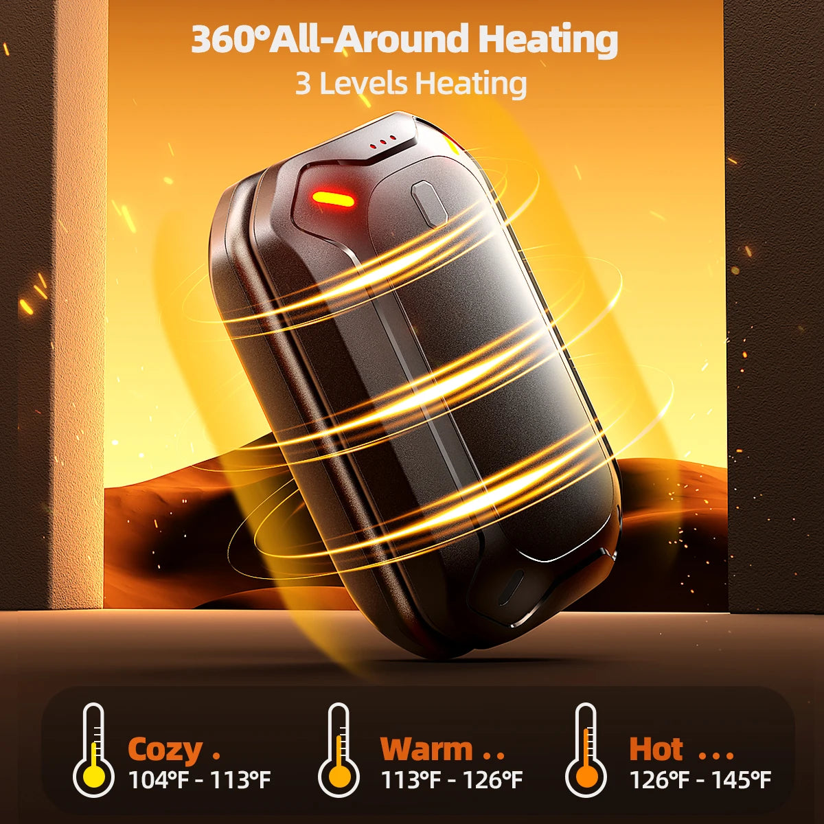 Twin Magnetic Hand Warmer