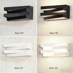 Jade Square Wall Sconce | Waterproof LED, Modern Design