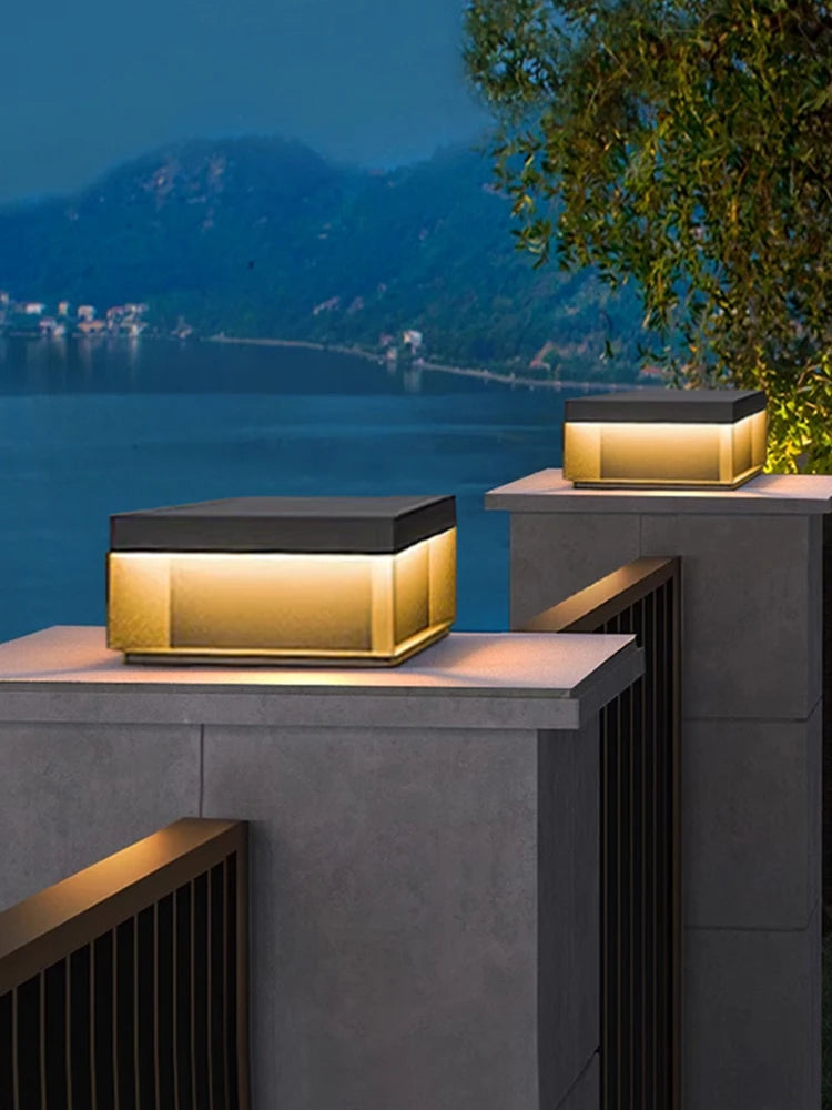 Mira 屋外ランプ | 防水アルミニウム、モダンスタイル