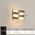Jade Square Wall Sconce | Waterproof LED, Modern Design