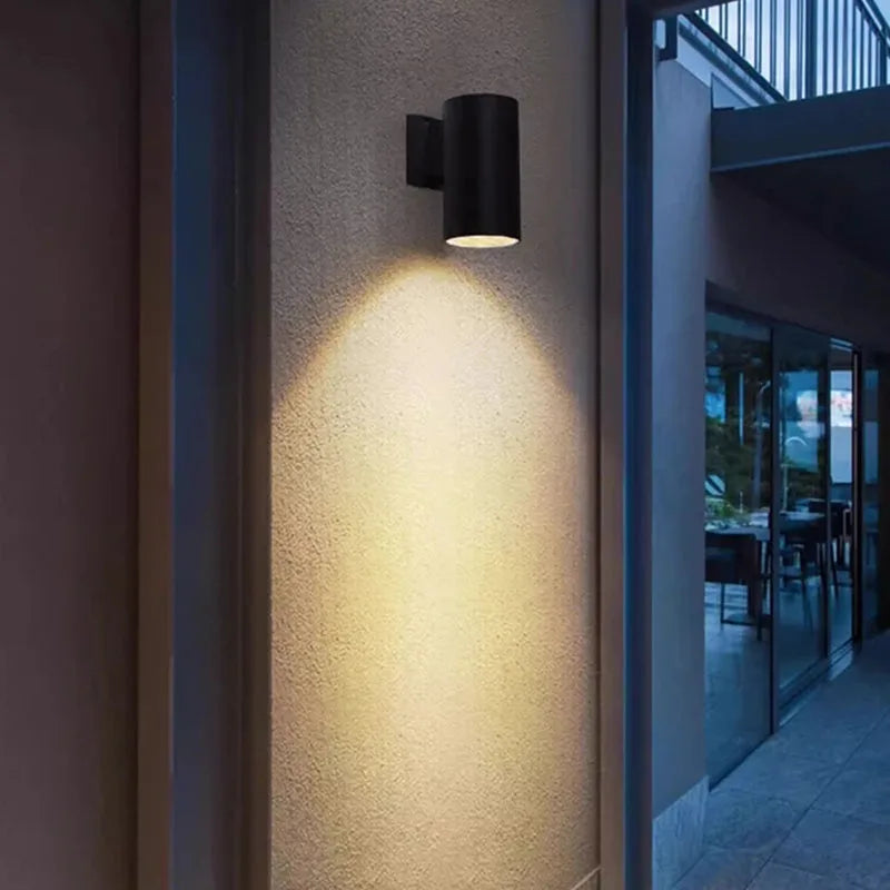 Waterproof Outdoor Wall Sconce – Modern IP65 LED Outdoor Wall Light for Garden and Patio, Aluminum Exterior Lantern - 4