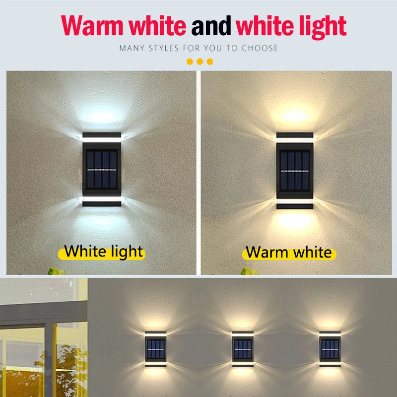 ドーンソーラーウォールランプ | 防水LED屋外ウォールライト