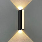 Modern Waterproof LED Wall Lights – Dual-Head Aluminum Sconce for Indoor and Outdoor Use, Energy-Efficient Design - 1