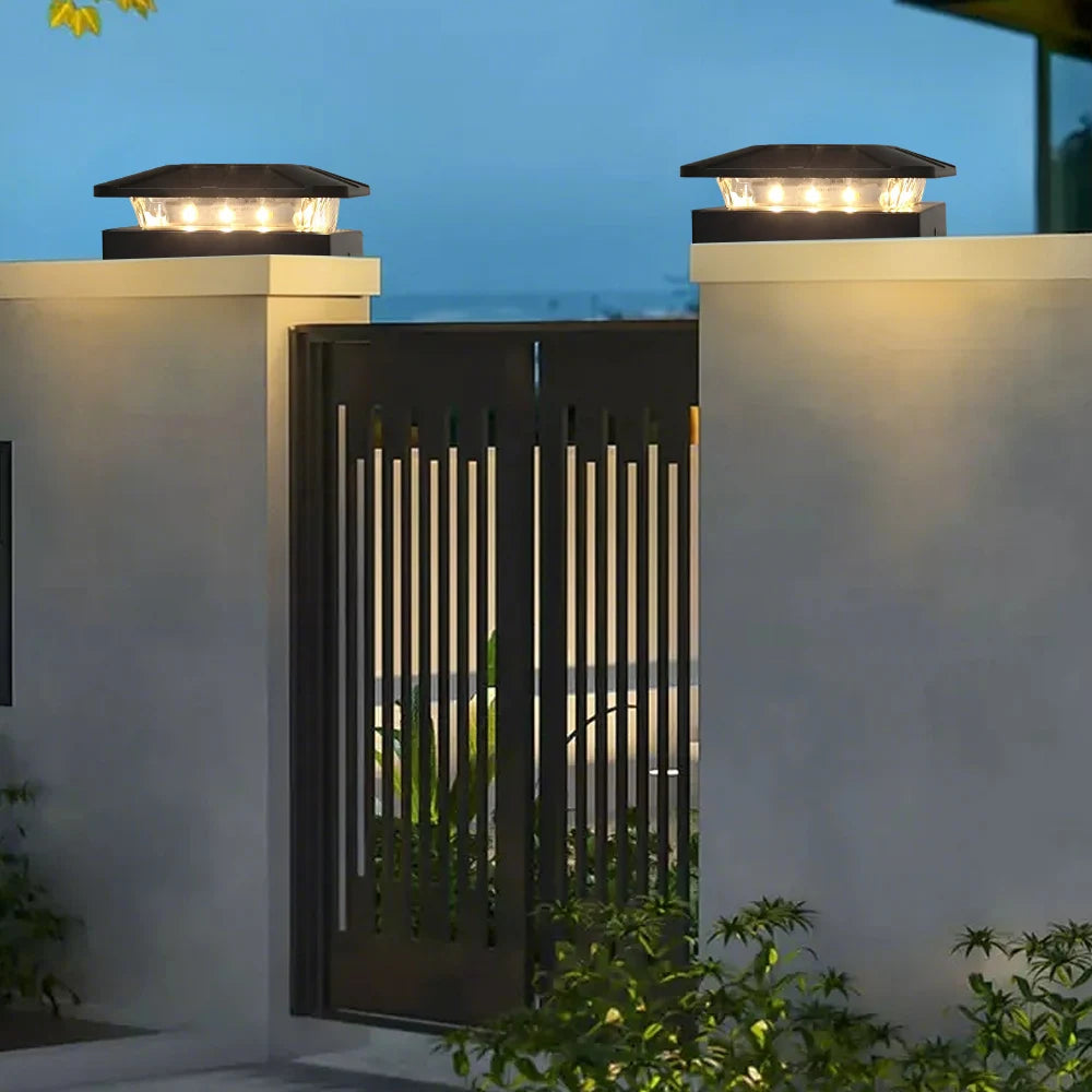 Luma ソーラーガーデンライト | 防水、3つの照明モード、夕暮れから夜明けまで