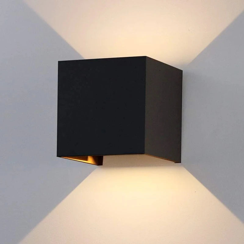 Elysian LED Wall Light | Waterproof Aluminum, Adjustable Beam Angle