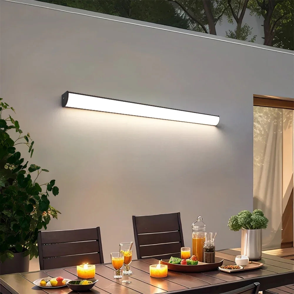 パーカー屋外壁掛けライト | IP65防水LED、モダンなアルミ製壁付け照明