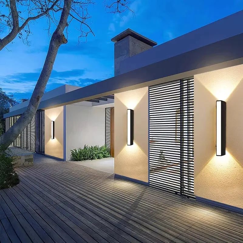Modern Waterproof Outdoor Wall Light – IP65 Aluminum Exterior Sconce for Garden and Porch - 2