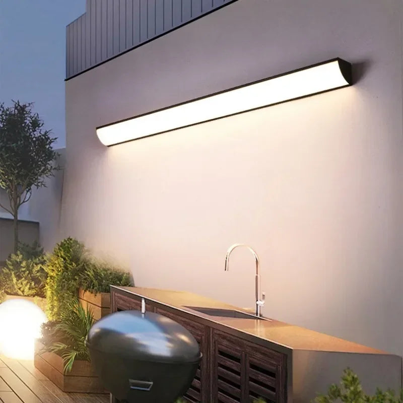 Zest Outdoor Wall Lights | Minimalist Waterproof LED Sconce