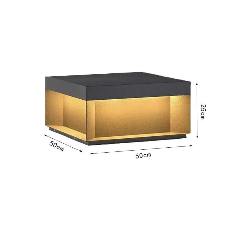 Mira 屋外ランプ | 防水アルミニウム、モダンスタイル