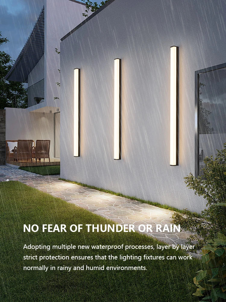 Folio LED Wall Light | Waterproof, Modern Design for Outdoor Use