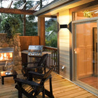 Suna LED Wall Light | Adjustable Beam, IP65 Rated, Modern Aluminum Sconce