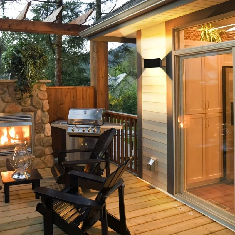 Suna LEDウォールライト | ビーム調整可能、IP65定格、モダンなアルミ製壁付け照明