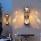 アクアクリスタルウォールランプ | IP65防水、モダンなLED壁掛け照明