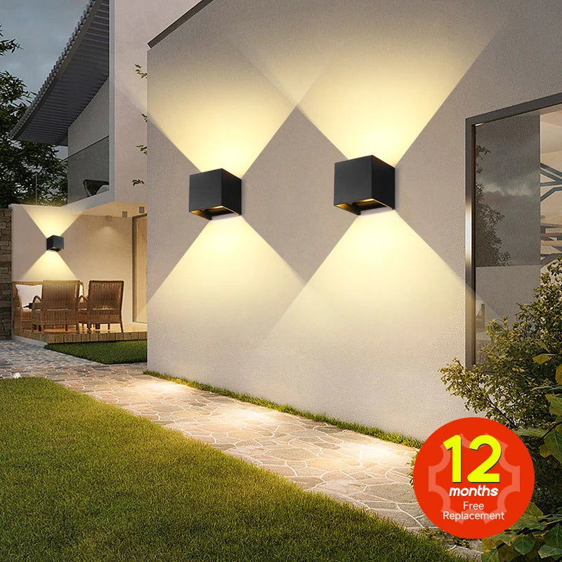 Luma Wall Sconce | Waterproof Aluminum LED, Contemporary Design