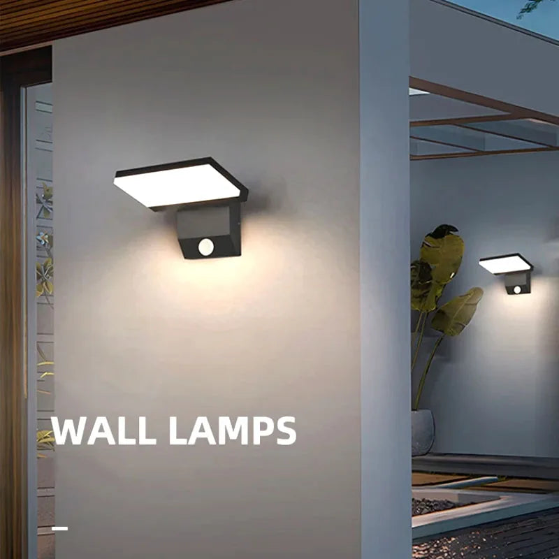 Luma Outdoor Wall Lamp | IP65 Waterproof, Adjustable Angle, Motion Sensor