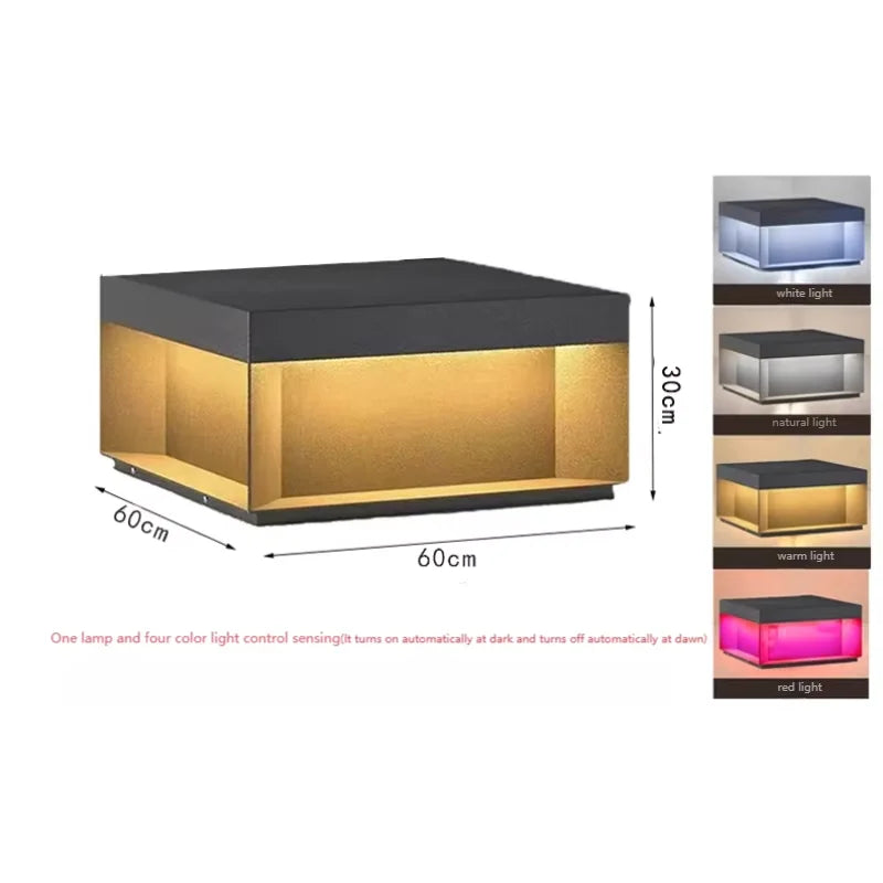 Mira 屋外ランプ | 防水アルミニウム、モダンスタイル