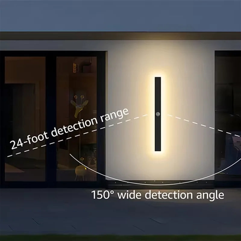 Nexa 屋外用壁取り付け用燭台 | モーションセンサー、IP65防水