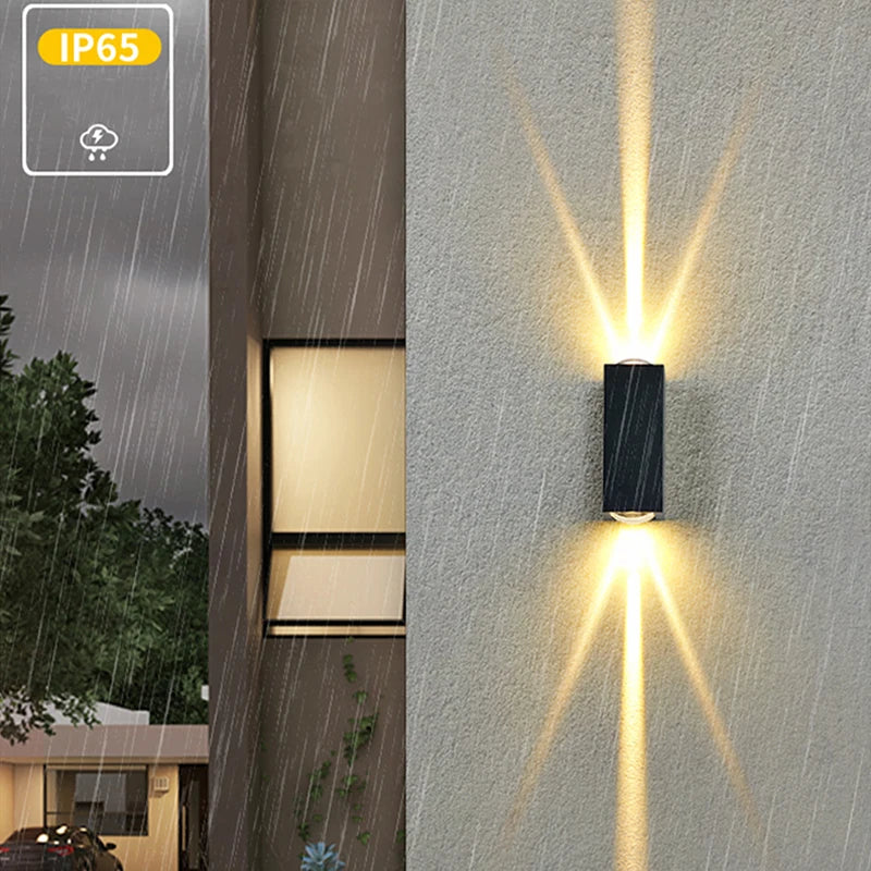Kairo LED Wall Sconce | Waterproof Aluminum, Modern Design