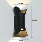 Ferro Wall Sconce | LED Outdoor, Waterproof IP65, Modern Design