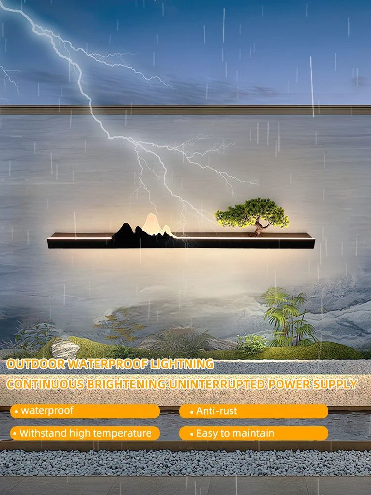 Jade Outdoor Wall Lights | IP65 Waterproof, Dimmable LED Sconces