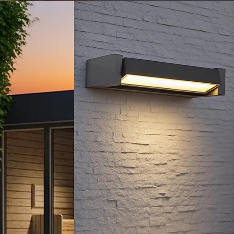 Luma Outdoor Wall Light | IP65 Waterproof, Adjustable Aluminum Sconce
