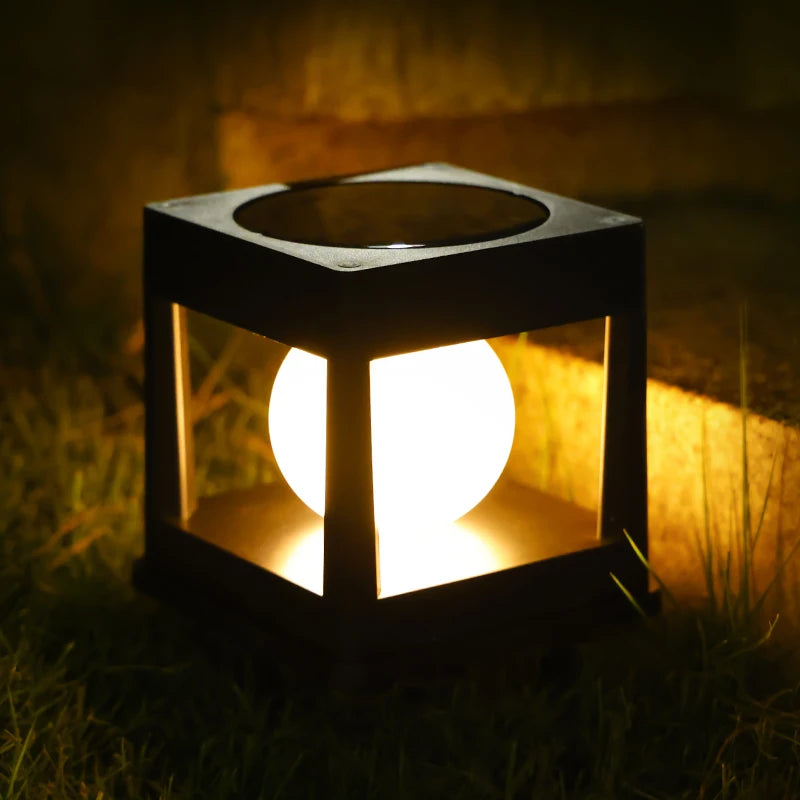 Sola Column Light | Waterproof Solar Outdoor Lamp with LED Lighting