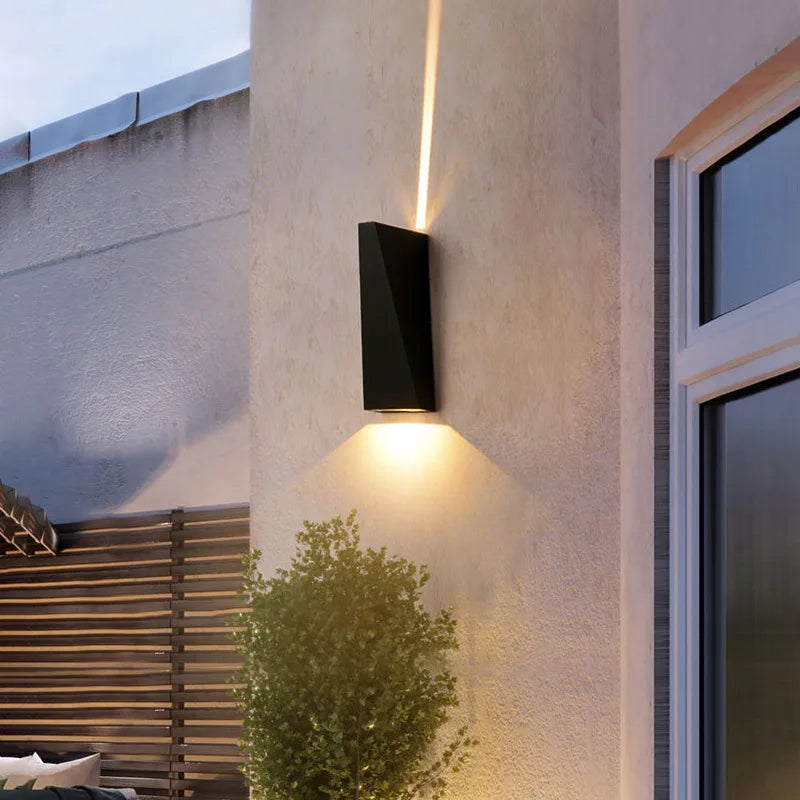 IP65 Waterproof LED Wall Light - Modern Aluminum Outdoor Wall Sconce for Indoor and Outdoor Use, Energy Efficient 6W/10W - 4