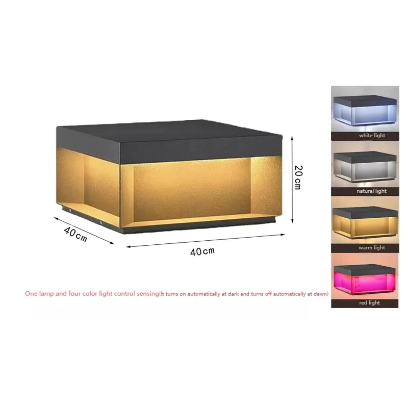 Mira 屋外ランプ | 防水アルミニウム、モダンスタイル