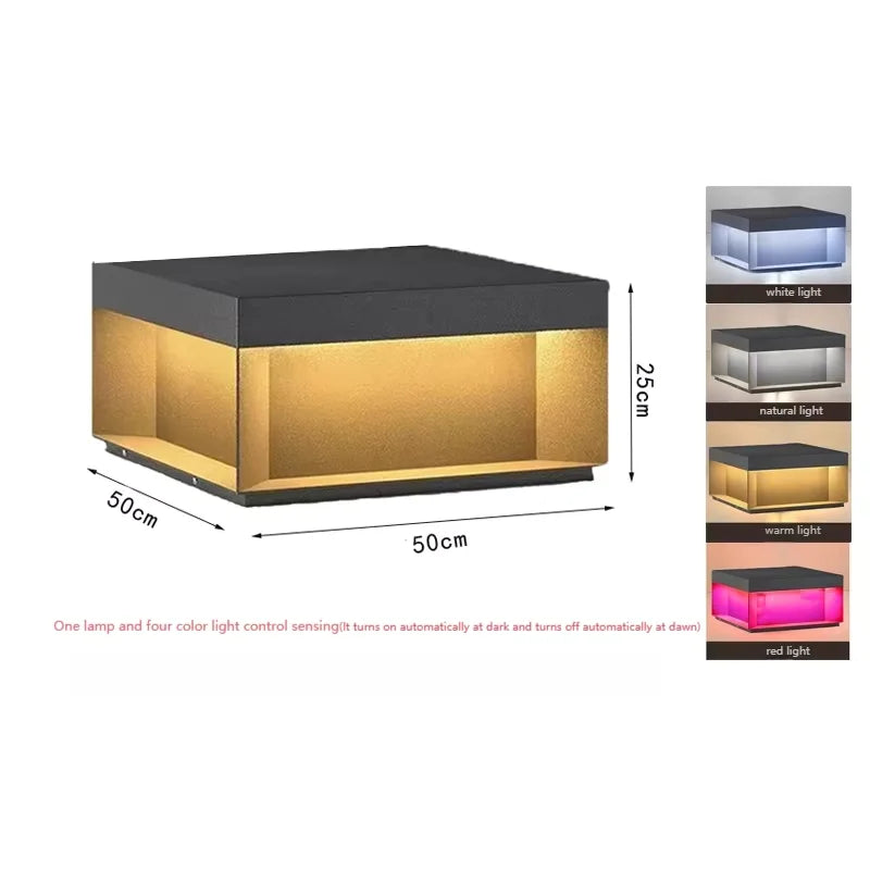 Mira 屋外ランプ | 防水アルミニウム、モダンスタイル