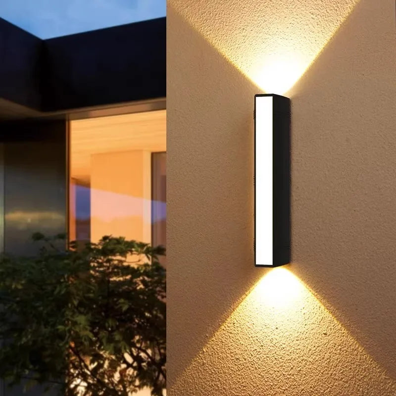Modern Waterproof Outdoor Wall Light – IP65 Aluminum Exterior Sconce for Garden and Porch - 4