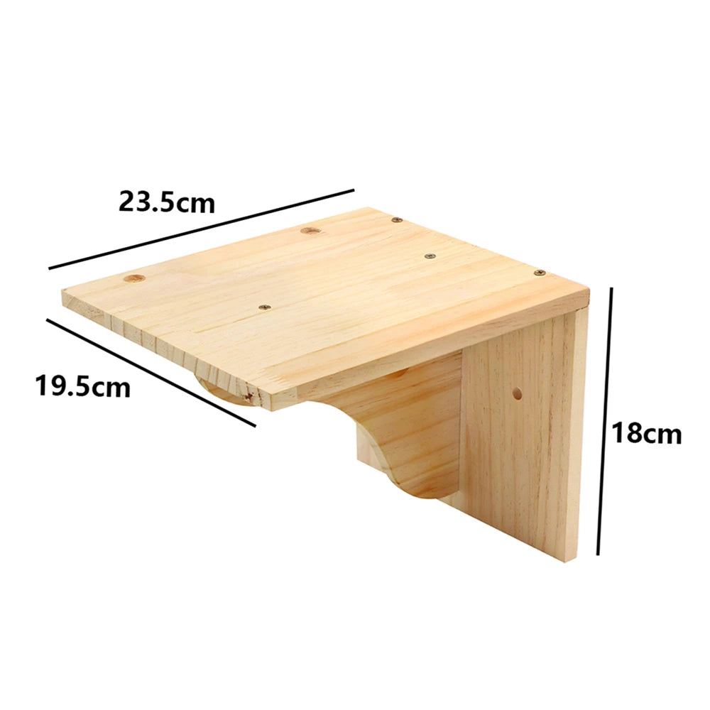 1 Piece Wall-mounted Cat Climbing Rope Solid Wooden Pedals And  Sisal Rope Kitten Training Claw Grinding Indoor Cat Furniture