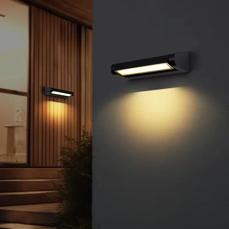 Luma Outdoor Wall Light | IP65 Waterproof, Adjustable Aluminum Sconce