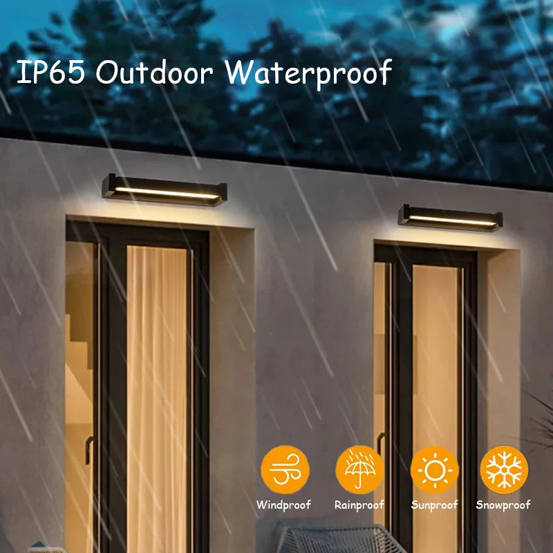 Luma Outdoor Wall Light | IP65 Waterproof, Adjustable Aluminum Sconce
