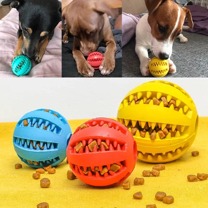 Cross-border pet dog leakage toy balls, teething puzzles, anti-boring and biting training toys