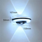 ミロ LED ウォールスコンセ | 防水アルミ製アップダウンライト