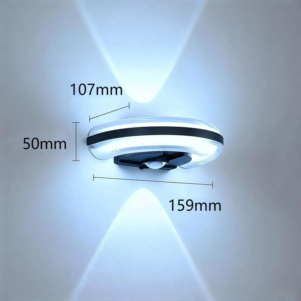 Milo LED Wall Sconce | Waterproof Aluminum Up and Down Light