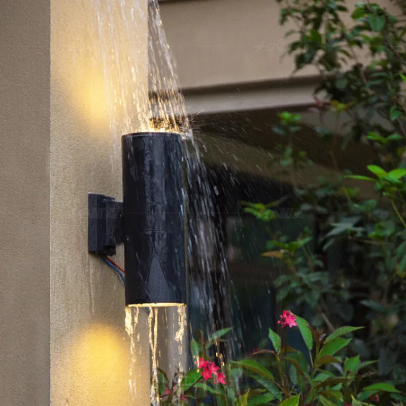 Waterproof Outdoor Wall Sconce – Modern IP65 LED Outdoor Wall Light for Garden and Patio, Aluminum Exterior Lantern - 5