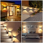 Suna LED Wall Light | Adjustable Beam, IP65 Rated, Modern Aluminum Sconce