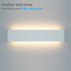 Kallia Wall Sconce | Modern LED, Up Down, Aluminum, Clear Glass