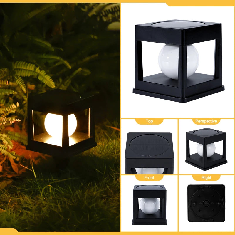 Sola Column Light | Waterproof Solar Outdoor Lamp with LED Lighting
