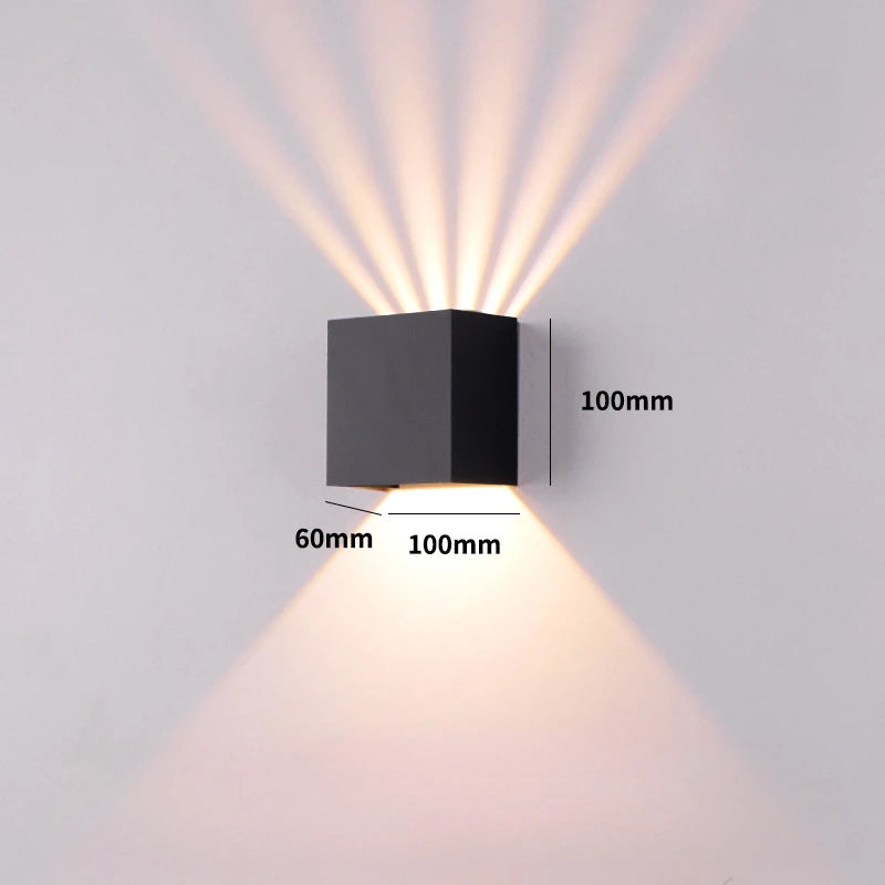 Pumous 屋外壁掛けライト | 防水 LED 壁付け照明