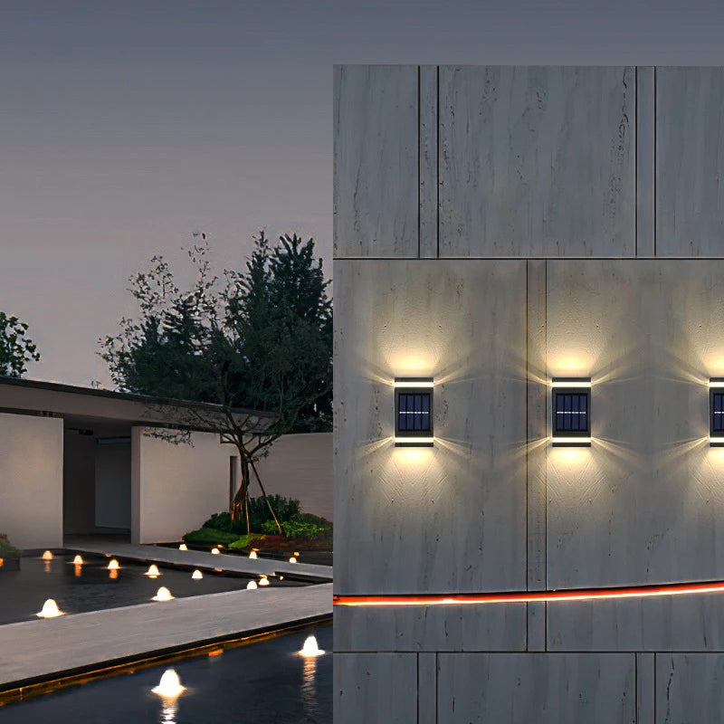 ドーンソーラーウォールランプ | 防水LED屋外ウォールライト