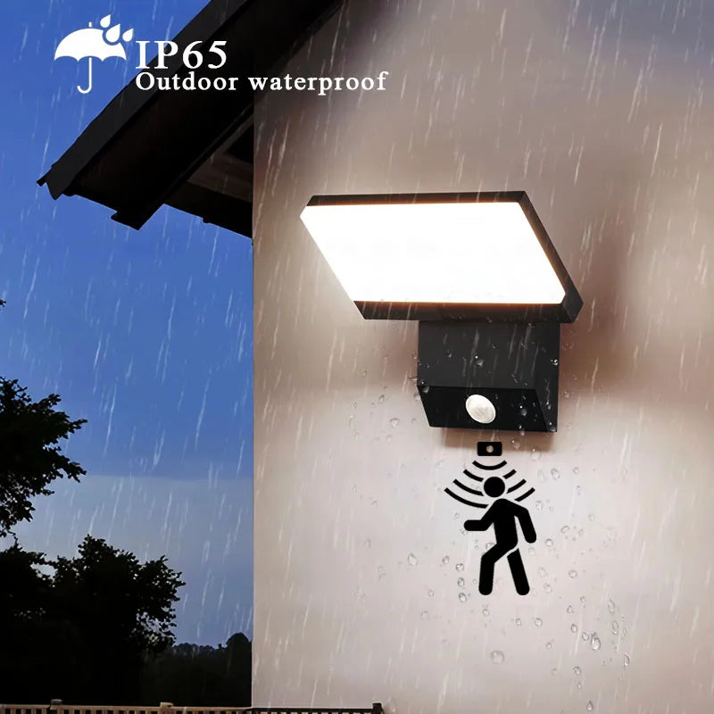 Luma Outdoor Wall Lamp | IP65 Waterproof, Adjustable Angle, Motion Sensor