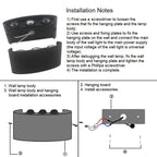 Yoryzeng Smart Wall Sconce | RGBW Dimmable, Bluetooth Control, Aluminum
