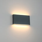 Modern IP65 Waterproof LED Wall Light – Energy Efficient Outdoor Wall Sconce for Indoor and Outdoor Use, Black or White - 1