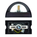 Mona ウォールスコンセ | 7W LED アップダウンライト、アルミニウム、透明ガラス