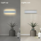 Kallia Wall Sconce | Modern LED, Up Down, Aluminum, Clear Glass