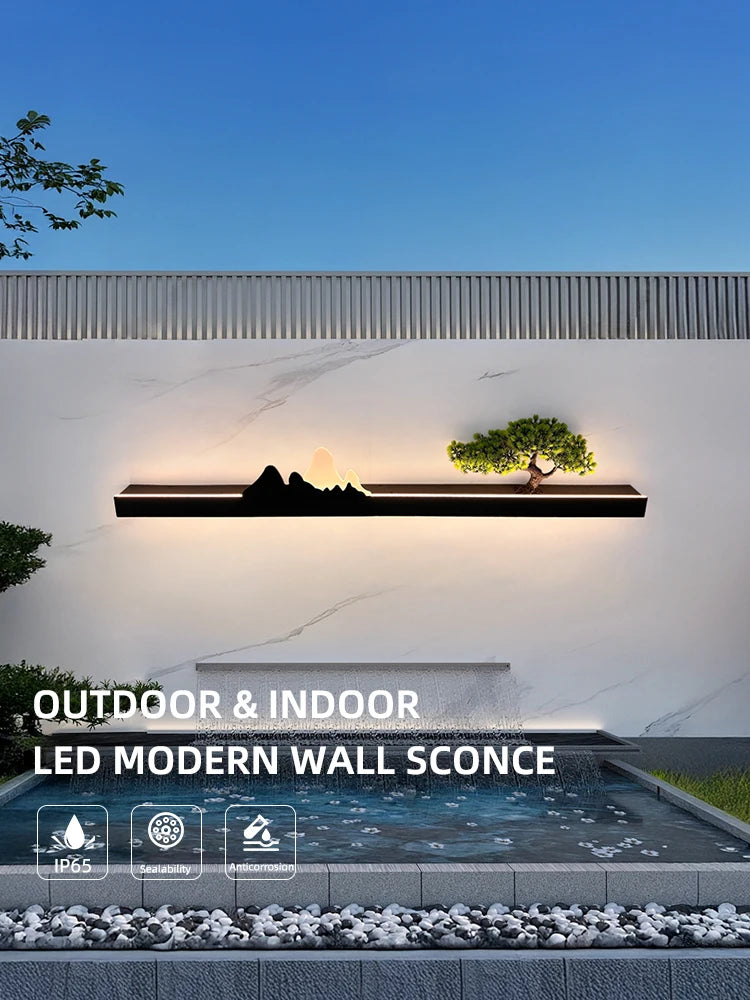 Jade Outdoor Wall Lights | IP65 Waterproof, Dimmable LED Sconces