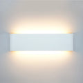 Kallia Wall Sconce | Modern LED, Up Down, Aluminum, Clear Glass